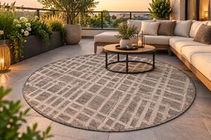 Koberec Jeans (In/Outdoor) 19507/P91-K rozmery koberec: 140x140 cm