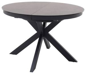 JEDÁLENSKÝ STÔL, antracitová, 120-160/120/76 cm Livetastic - Stoly, Online Only