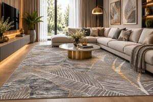 Koberec Diamond K4424G GOLD/GOLD Nicole rozmery koberec: 120x170 cm
