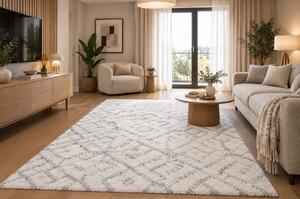 Koberec Boho 654 CREAM/GREY rozmery koberec: 60x100 cm