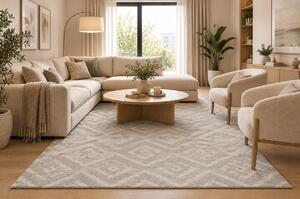 Koberec Boho 638 BEIGE/CREAM rozmery koberec: 60x100 cm