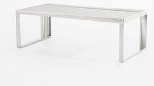 Konferenčný stolík EKRASO s mramorovým vzorom, glamour