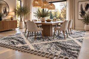 Koberec London 887 GREY rozmery koberec: 160x230 cm
