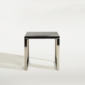Stôl EKRASO s mramorovým sklom