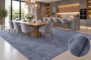 Koberec Plush GREY rozmery koberec: 60x100 cm