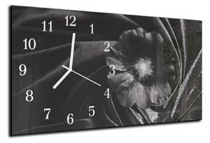 Nástenné hodiny kvet 30x60cm XXVII - plexi