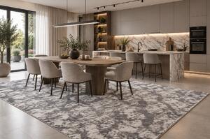 Koberec Rabbit New Cawy GREY/SILVER rozmery koberec: 80x140 cm