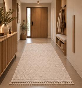 Koberec Berber 376 IVORY HAVANA rozmery koberec: 80x150 cm