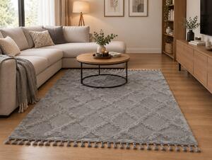 Koberec Berber 6844 SZARY HAVANA rozmery koberec: 80x150 cm