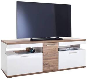 TV DIEL, biela, farba duba, 150/55/50 cm Livetastic - TV nábytok, Online Only