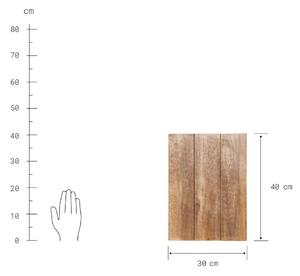 MANGO DAYS Prestieranie z mangového dreva 40 x 30