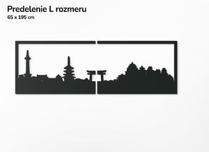Drevko Obraz Kjóto panoráma