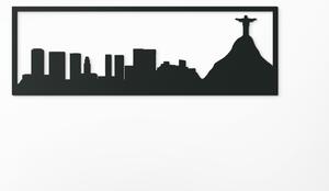 Drevko Obraz Rio de Janeiro panoráma