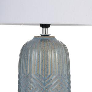 Pauleen Glowing Hug stolová lampa biela/sivo-modrá