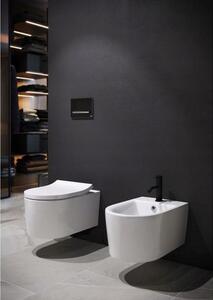 Cersanit INVERTO závesná wc misa StreanOn 52 x 35,5 cm + pomaly-padajúce sedátko Slim SC, Biela, S701-419