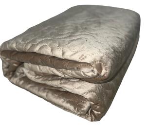 Sendia Textil Jednofarebný prehoz na posteľ 220x240 cm Hnedý Rozmer deka-prehoz: 220x240 cm