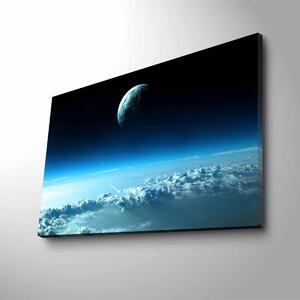 Wallity Obraz s LED osvetlením NEBESKÁ KRAJINA 45 x 70 cm