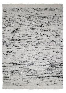 Sivý/slonovinový ručne tkaný vlnený koberec 140x200 cm Ellsa – Flair Rugs