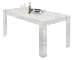 Jedálenský stôl MIRO 7 biela lesklá