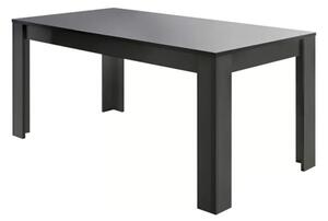 Jedálenský stôl DAMA 5 sivá lesklá
