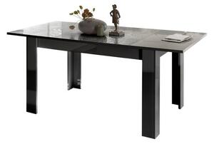 Jedálenský stôl MIRO 6 sivá lesklá