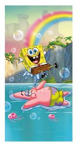 Bavlnená detská osuška 70x140 cm Sponge Bob "Tropical Duo" – Jerry Fabrics