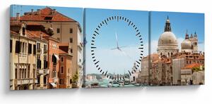 Obraz - Venice (s hodinami) (90x30 cm)