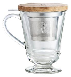 Sklenený hrnček so sitkom 270 ml Abeille – La Rochére