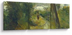 Obraz - Auguste Renoir, Landscape between Storms, reprodukcia (s hodinami) (90x30 cm)