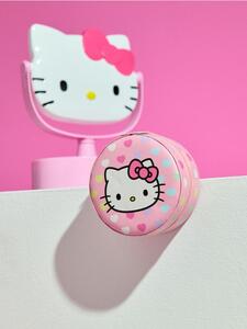 Sinsay - Šperkovnica z imitácie kože s priehradkami a zrkadielkom Hello Kitty - ružová