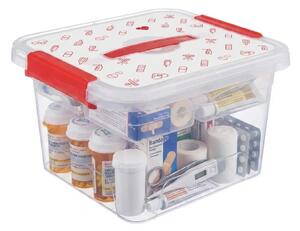 Orion Organizér, úložný box na lieky, 2v1, LEKÁRNIČKA MEDICO