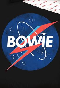 Carbotex Bavlnené obliečky 140x200 + 70x90 cm - David Bowie Blue Planet
