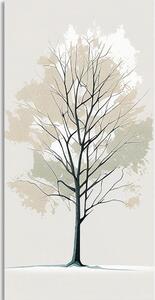 Obraz strom v minimalistickom prevedení