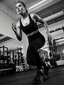 Sinsay - Športový top na ramienka - čierna