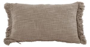 Dekoratívny vankúšik TISECO SOLID 30x50 cm, sivohnedý