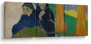 Obraz - Paul Gauguin, Arlésiennes (Mistral) , reprodukcia (s hodinami) (90x30 cm)