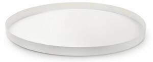 Dekoratívny podnos CIRVIA Ø31,5 cm, biely