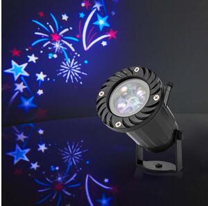 Nedis Nedis CLPR2 - LED Vonkajší projektor slávnostný 5W/230V IP44 NE0515 + záruka 3 roky zadarmo