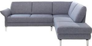ROHOVÁ SEDACIA SÚPRAVA, textil, svetlosivá Ada Austria - Sedačky, Online Only