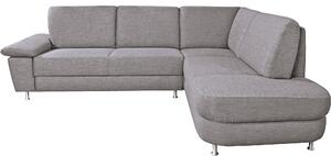 ROHOVÁ SEDACIA SÚPRAVA, textil, sivá Ada Austria - Sedačky, Online Only
