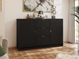 Mirjan24 Komoda Razimo 2D3SZ, Farby: Čierny molet 5903211304514