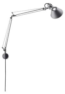 Nástenné Svietidlo Artemide, Tolomeo, stmievateľné, Metalická, Obývacia izba, Kov, Dizajnový