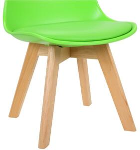 Detská stolička Haisley zelená