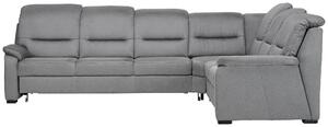 ROHOVÁ SEDACIA SÚPRAVA, textil, sivá Beldomo Comfort - Sedačky