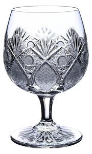 Onte Crystal Bohemia Crystal ručne brúsené poháre na brandy a koňak Exclusive 280 ml 2KS