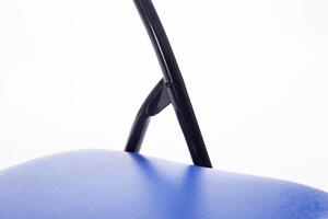 Skladacia stolička Elise modrá/čierna