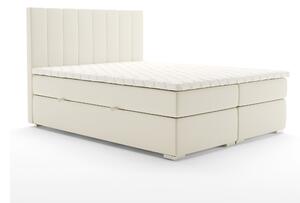 Kontinentálna posteľ 180 cm Pugno (smotanová) (s úložným priestorom). Vlastná spoľahlivá doprava až k Vám domov. 1020349