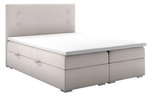 Kontinentálna posteľ 180 cm Grini (béžová) (s úložným priestorom). Vlastná spoľahlivá doprava až k Vám domov. 1020289
