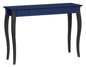 Písací stôl LILLO 105x40cm Čierne nohy / námornícka modrá