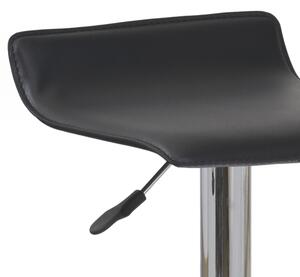 Barová stolička ASTERIA čierna